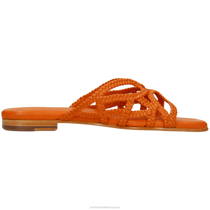 elodie 64 mujer Melvin & Hamilton naranja JRT41559 mulas