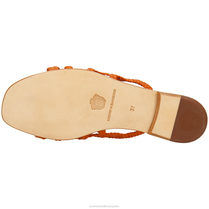 elodie 64 mujer Melvin & Hamilton naranja JRT41559 mulas