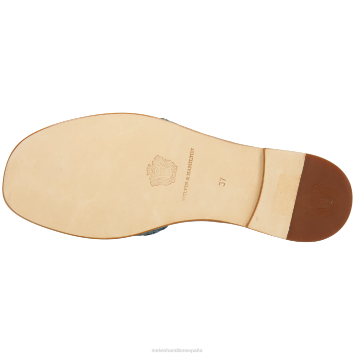 elodie 65 mujer Melvin & Hamilton azul JRT41586 mulas
