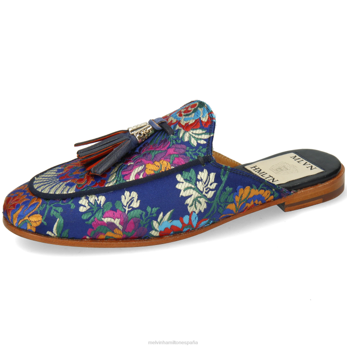 escarlata 2 mujer Melvin & Hamilton azul JRT41743 mulas
