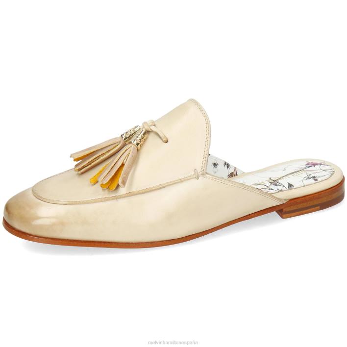 escarlata 2 mujer Melvin & Hamilton beige JRT41700 mulas