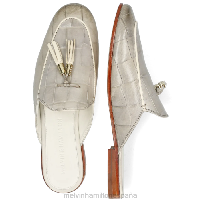escarlata 2 mujer Melvin & Hamilton gris JRT41718 mulas