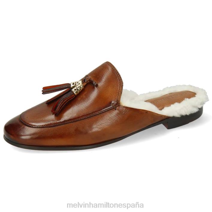 escarlata 2 mujer Melvin & Hamilton marrón JRT41646 mulas