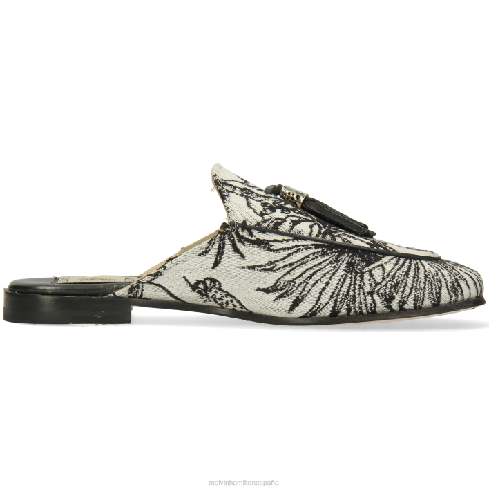 escarlata 2 mujer Melvin & Hamilton negro JRT41541 mulas