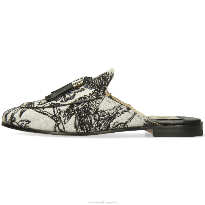 escarlata 2 mujer Melvin & Hamilton negro JRT41541 mulas