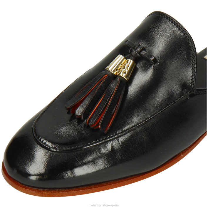 escarlata 2 mujer Melvin & Hamilton negro JRT41590 mulas