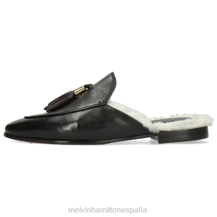 escarlata 2 mujer Melvin & Hamilton negro JRT41694 mulas