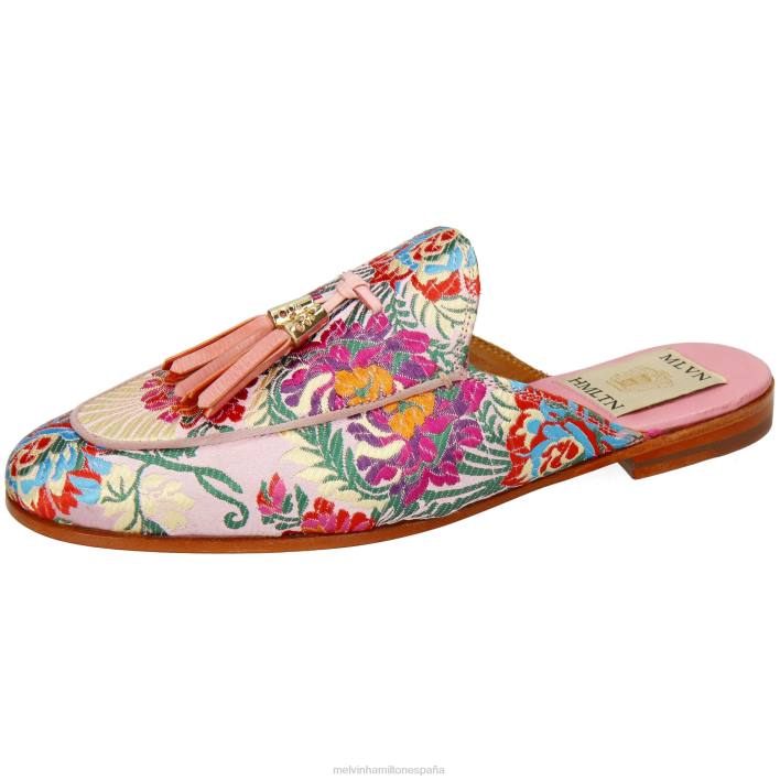 escarlata 2 mujer Melvin & Hamilton rosa JRT41640 mulas