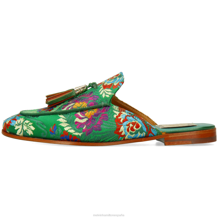 escarlata 2 mujer Melvin & Hamilton verde JRT41626 mulas
