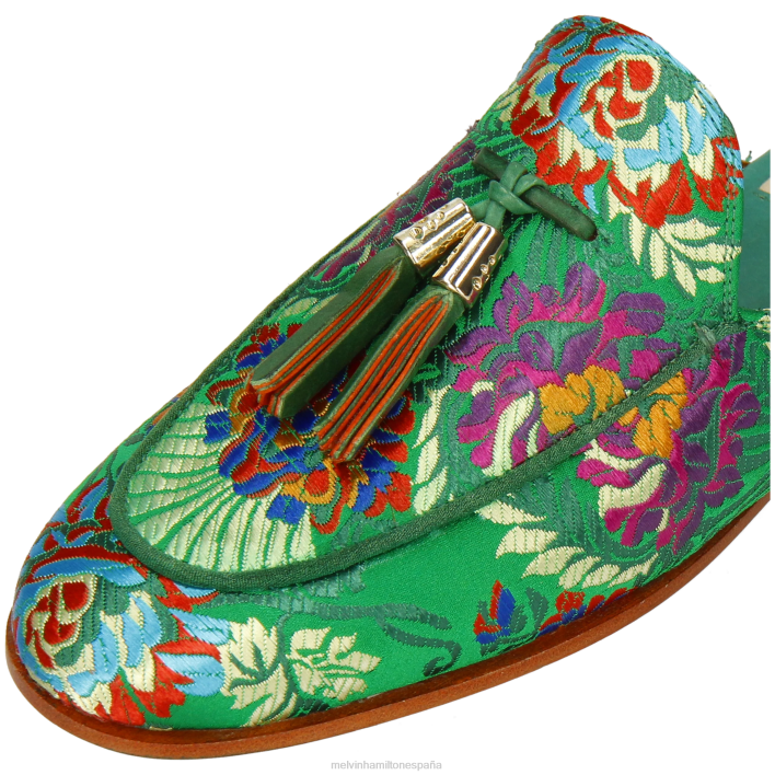 escarlata 2 mujer Melvin & Hamilton verde JRT41626 mulas