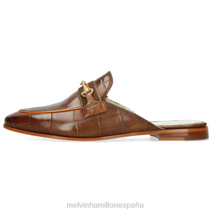 escarlata 46 mujer Melvin & Hamilton marrón JRT41708 mulas