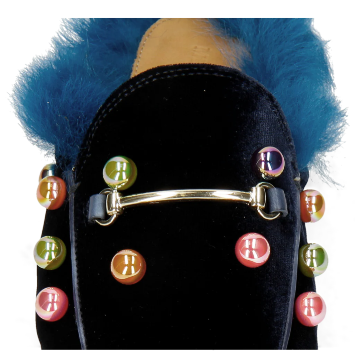 escarlata 4 mujer Melvin & Hamilton azul JRT41746 mulas