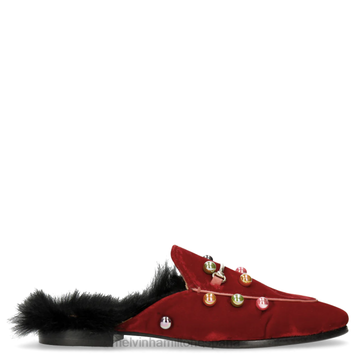 escarlata 4 mujer Melvin & Hamilton rojo JRT41751 mulas