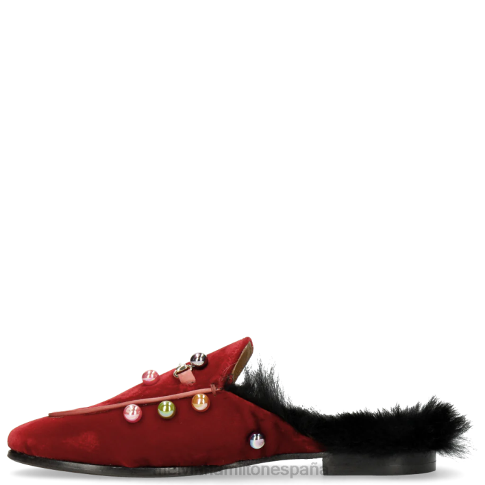 escarlata 4 mujer Melvin & Hamilton rojo JRT41751 mulas