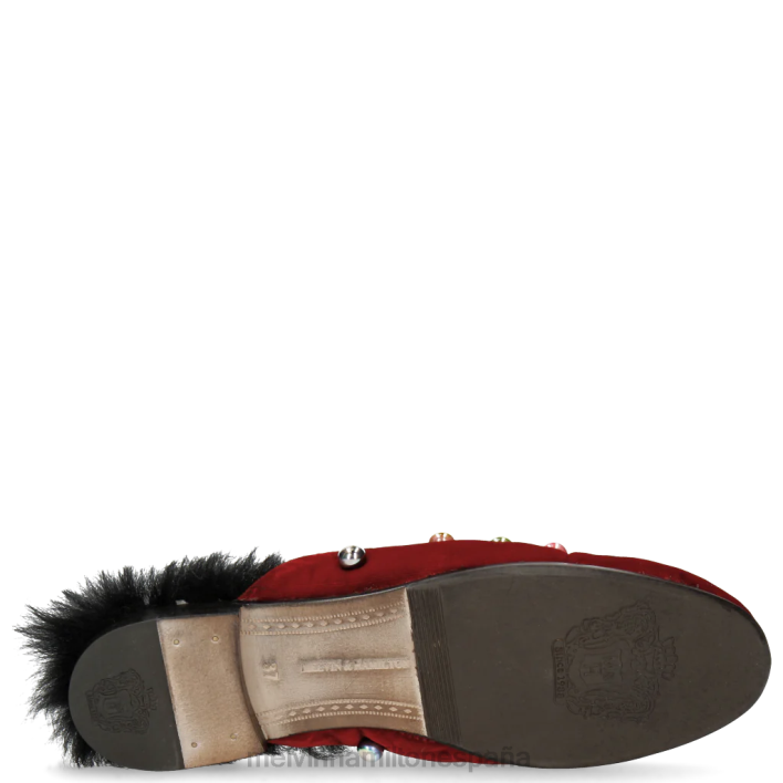 escarlata 4 mujer Melvin & Hamilton rojo JRT41751 mulas