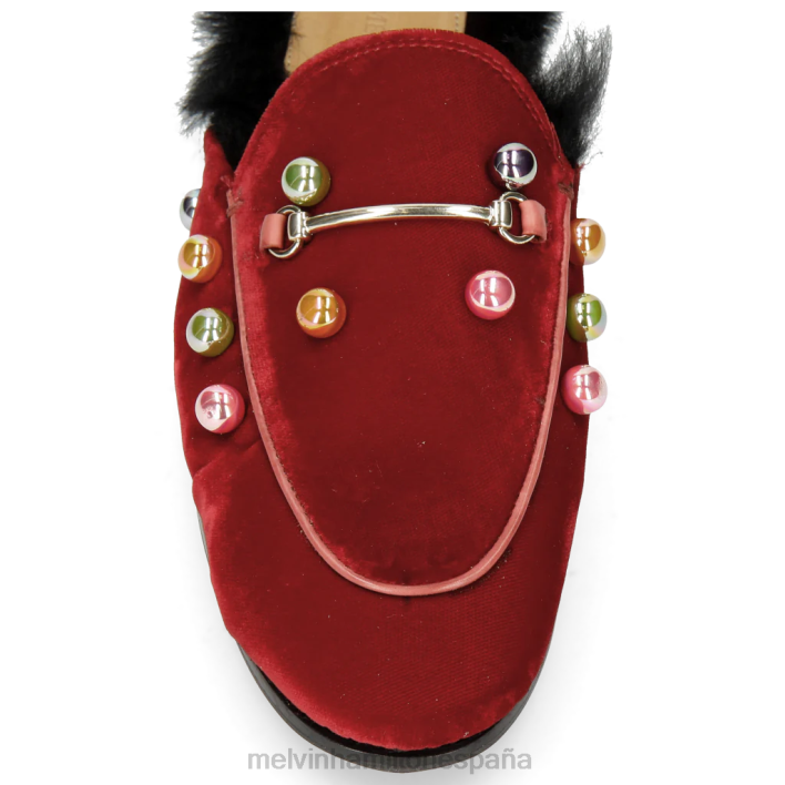 escarlata 4 mujer Melvin & Hamilton rojo JRT41751 mulas