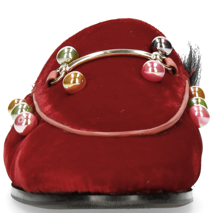 escarlata 4 mujer Melvin & Hamilton rojo JRT41751 mulas