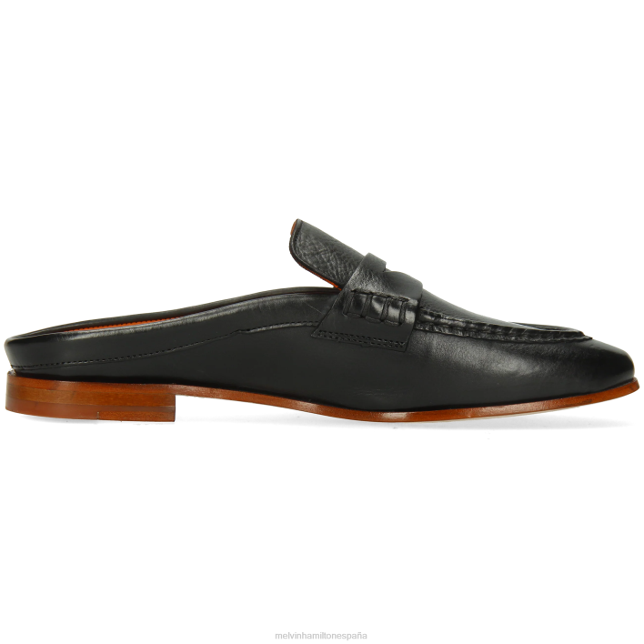 escarlata 71 mujer Melvin & Hamilton negro JRT41543 mulas