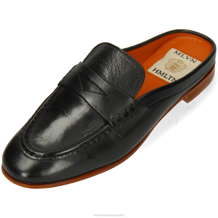 escarlata 71 mujer Melvin & Hamilton negro JRT41543 mulas