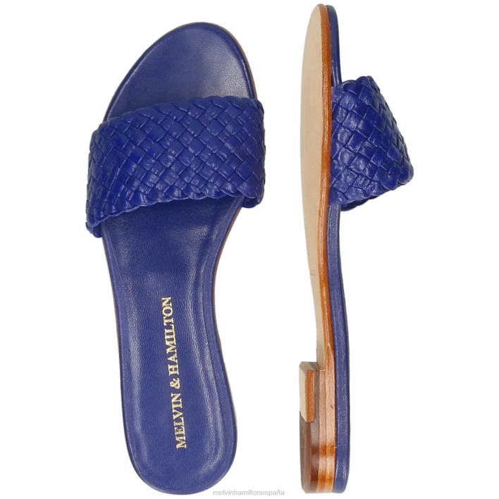 hanna 26 mujer Melvin & Hamilton azul JRT41623 mulas