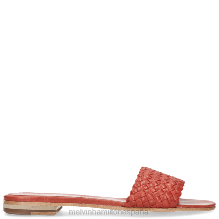 hanna 26 mujer Melvin & Hamilton rojo JRT41772 mulas