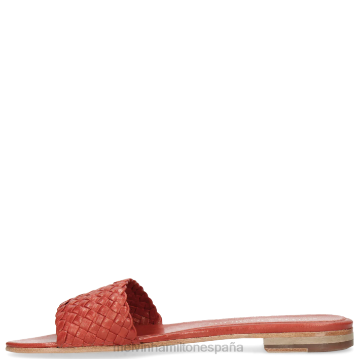 hanna 26 mujer Melvin & Hamilton rojo JRT41772 mulas