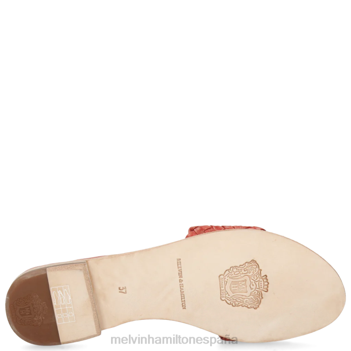 hanna 26 mujer Melvin & Hamilton rojo JRT41772 mulas