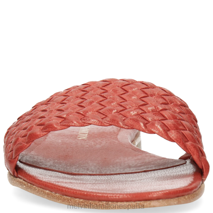 hanna 26 mujer Melvin & Hamilton rojo JRT41772 mulas