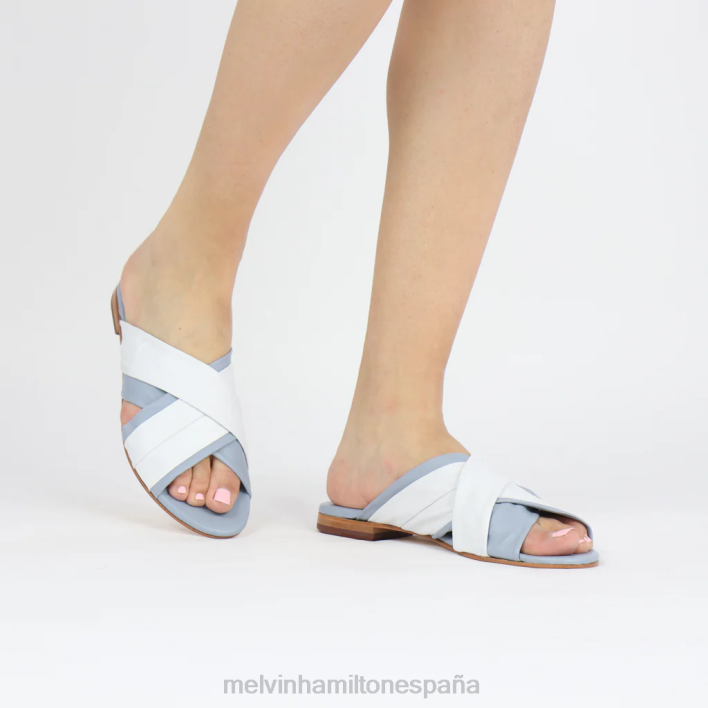 hanna 60 mujer Melvin & Hamilton azul JRT41650 mulas