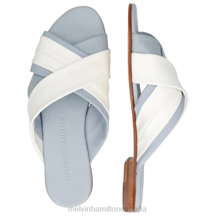 hanna 60 mujer Melvin & Hamilton azul JRT41650 mulas