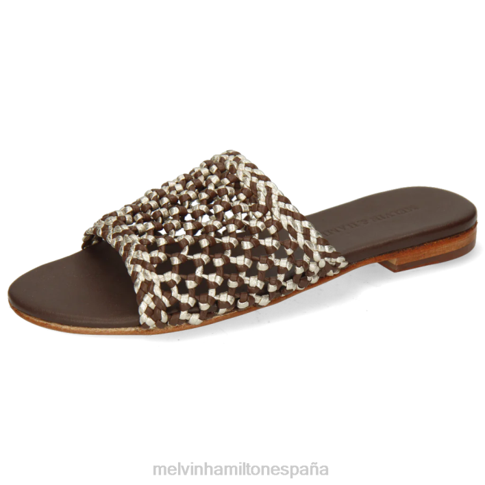 hanna 64 mujer Melvin & Hamilton marrón JRT41716 mulas