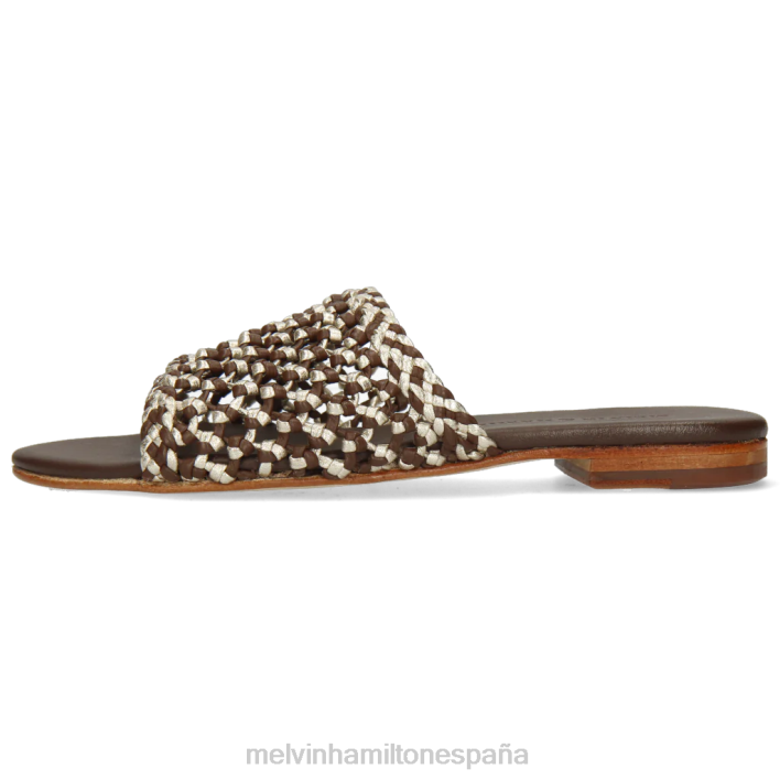 hanna 64 mujer Melvin & Hamilton marrón JRT41716 mulas