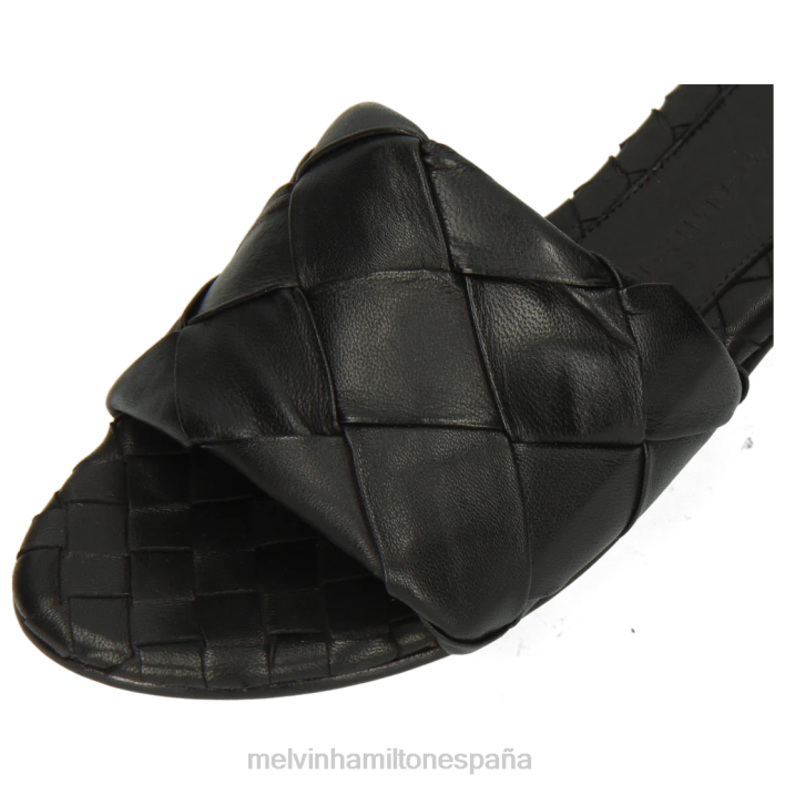 hanna 67 mujer Melvin & Hamilton negro JRT41649 mulas