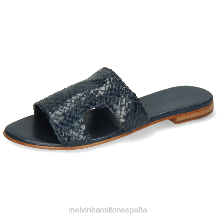 hanna 74 mujer Melvin & Hamilton azul JRT41732 mulas