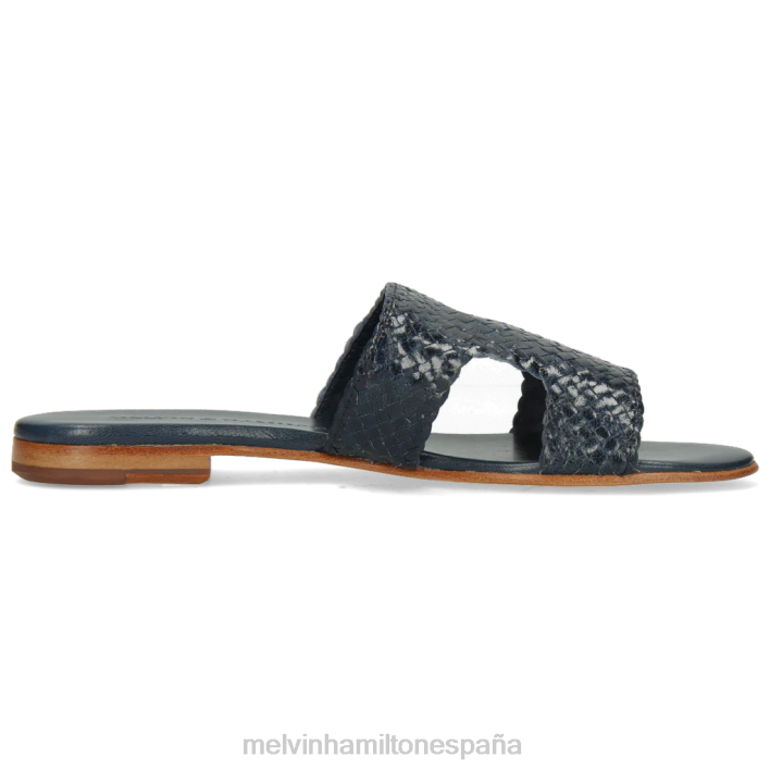 hanna 74 mujer Melvin & Hamilton azul JRT41732 mulas