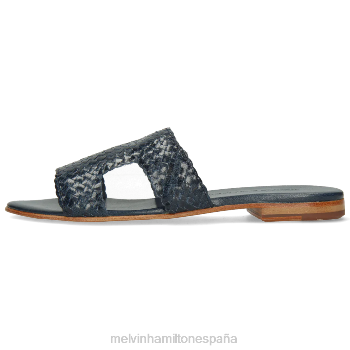hanna 74 mujer Melvin & Hamilton azul JRT41732 mulas