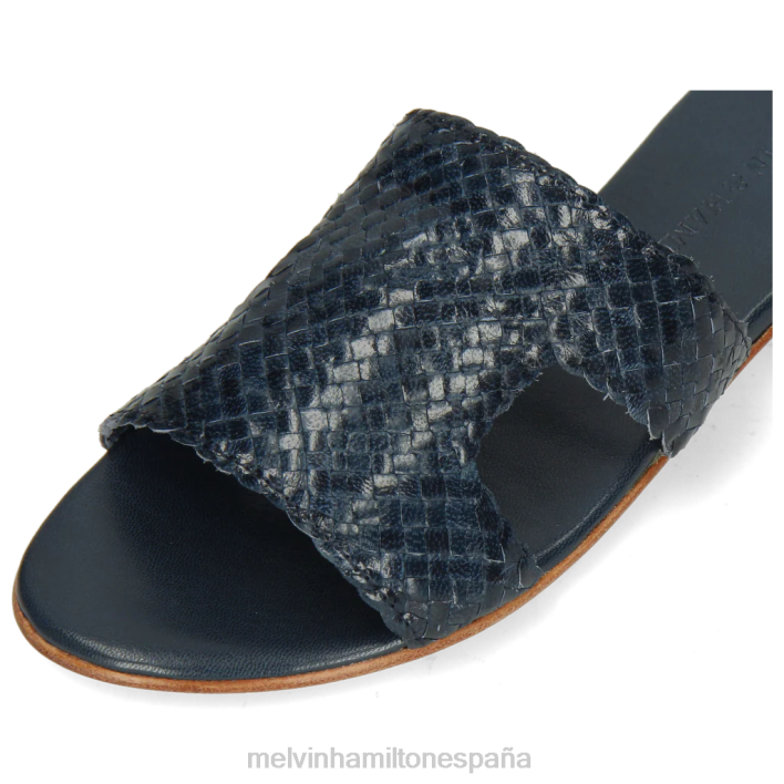 hanna 74 mujer Melvin & Hamilton azul JRT41732 mulas
