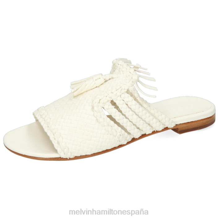 hanna 77 mujer Melvin & Hamilton blanco JRT41658 mulas