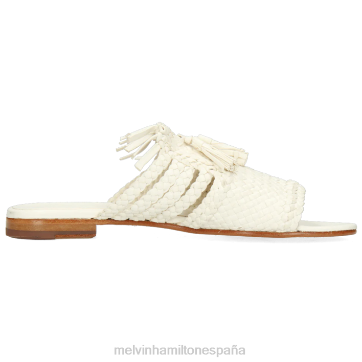 hanna 77 mujer Melvin & Hamilton blanco JRT41658 mulas