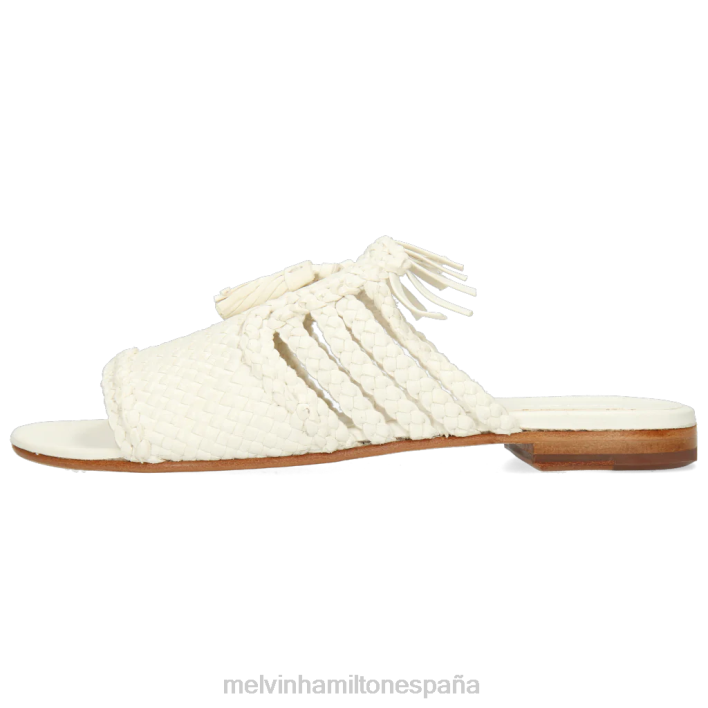 hanna 77 mujer Melvin & Hamilton blanco JRT41658 mulas
