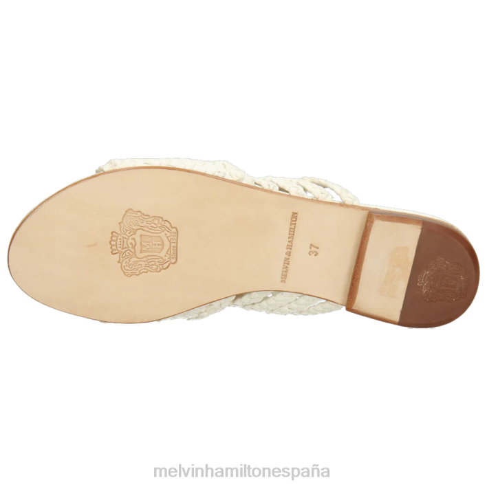 hanna 77 mujer Melvin & Hamilton blanco JRT41658 mulas