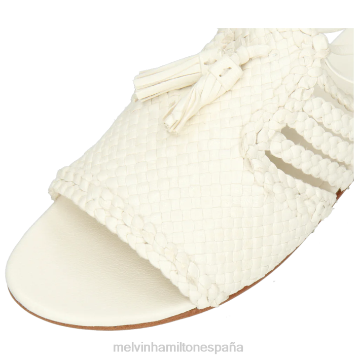 hanna 77 mujer Melvin & Hamilton blanco JRT41658 mulas