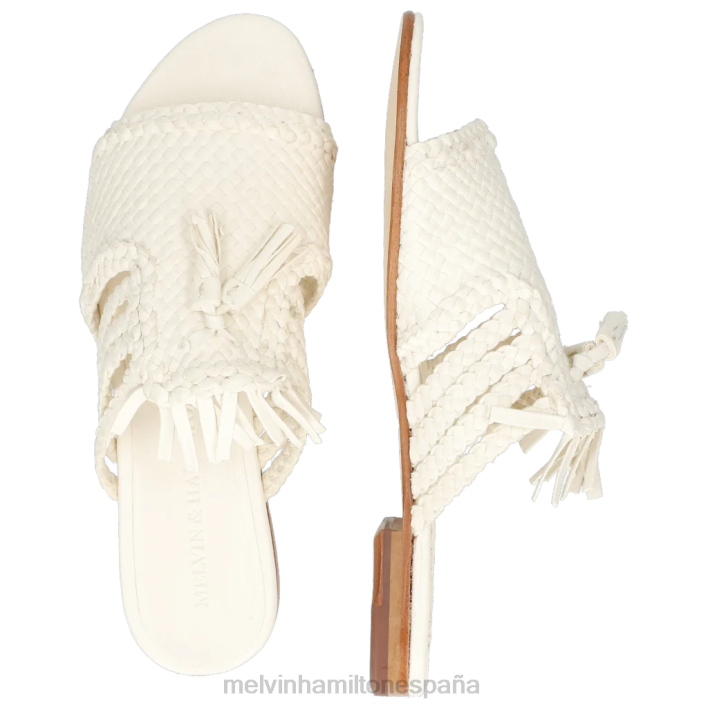 hanna 77 mujer Melvin & Hamilton blanco JRT41658 mulas