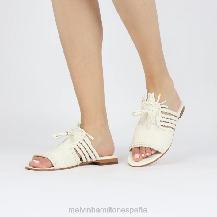 hanna 77 mujer Melvin & Hamilton blanco JRT41658 mulas