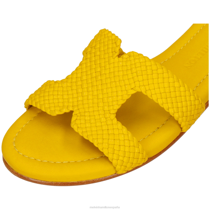hanna 83 mujer Melvin & Hamilton amarillo JRT41628 mulas