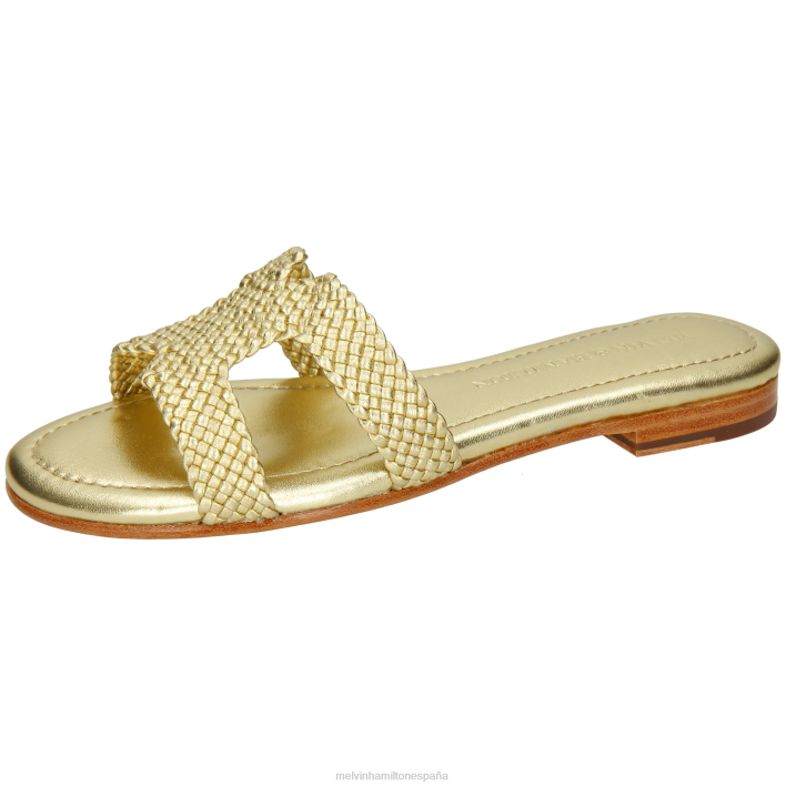 hanna 83 mujer Melvin & Hamilton oro JRT41592 mulas