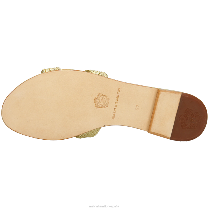 hanna 83 mujer Melvin & Hamilton oro JRT41592 mulas