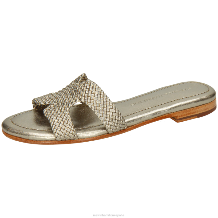 hanna 83 mujer Melvin & Hamilton plata JRT41627 mulas