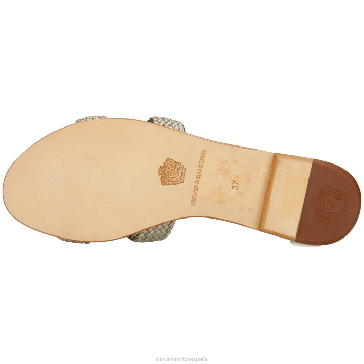 hanna 83 mujer Melvin & Hamilton plata JRT41627 mulas