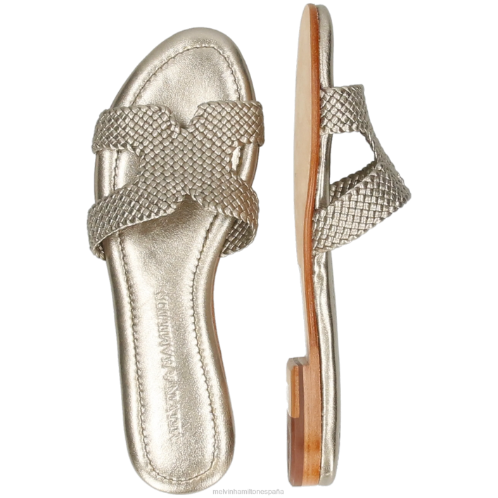 hanna 83 mujer Melvin & Hamilton plata JRT41627 mulas